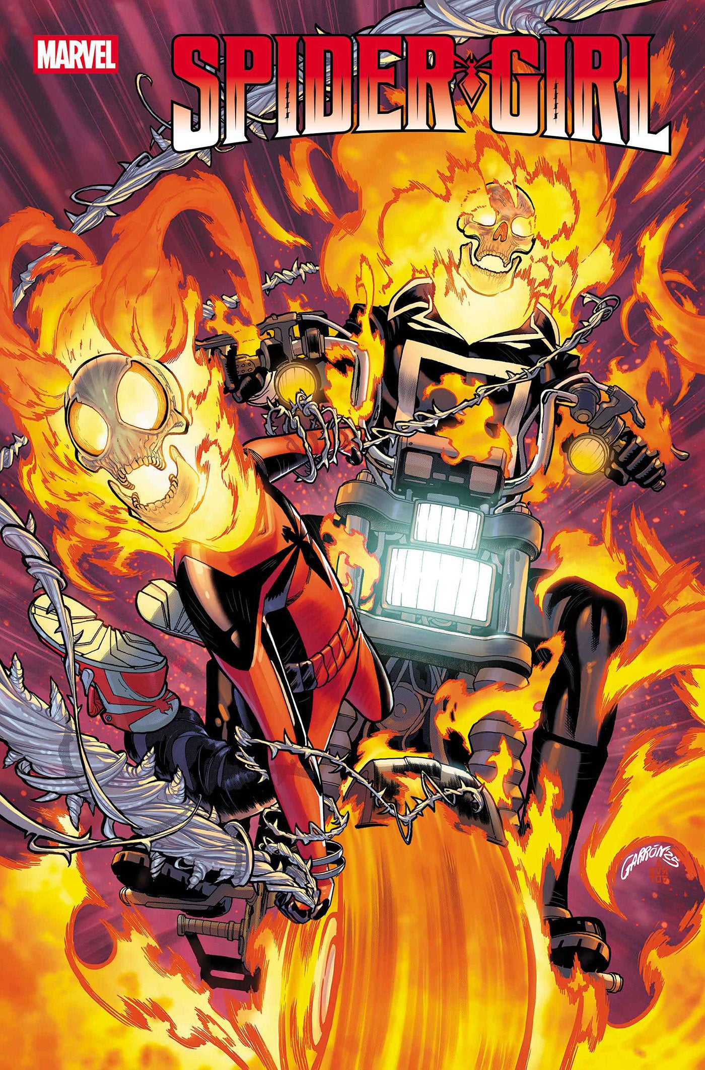 Spider Girl #5 Javier Garron Spider Girl Funhouse Mirror Variant