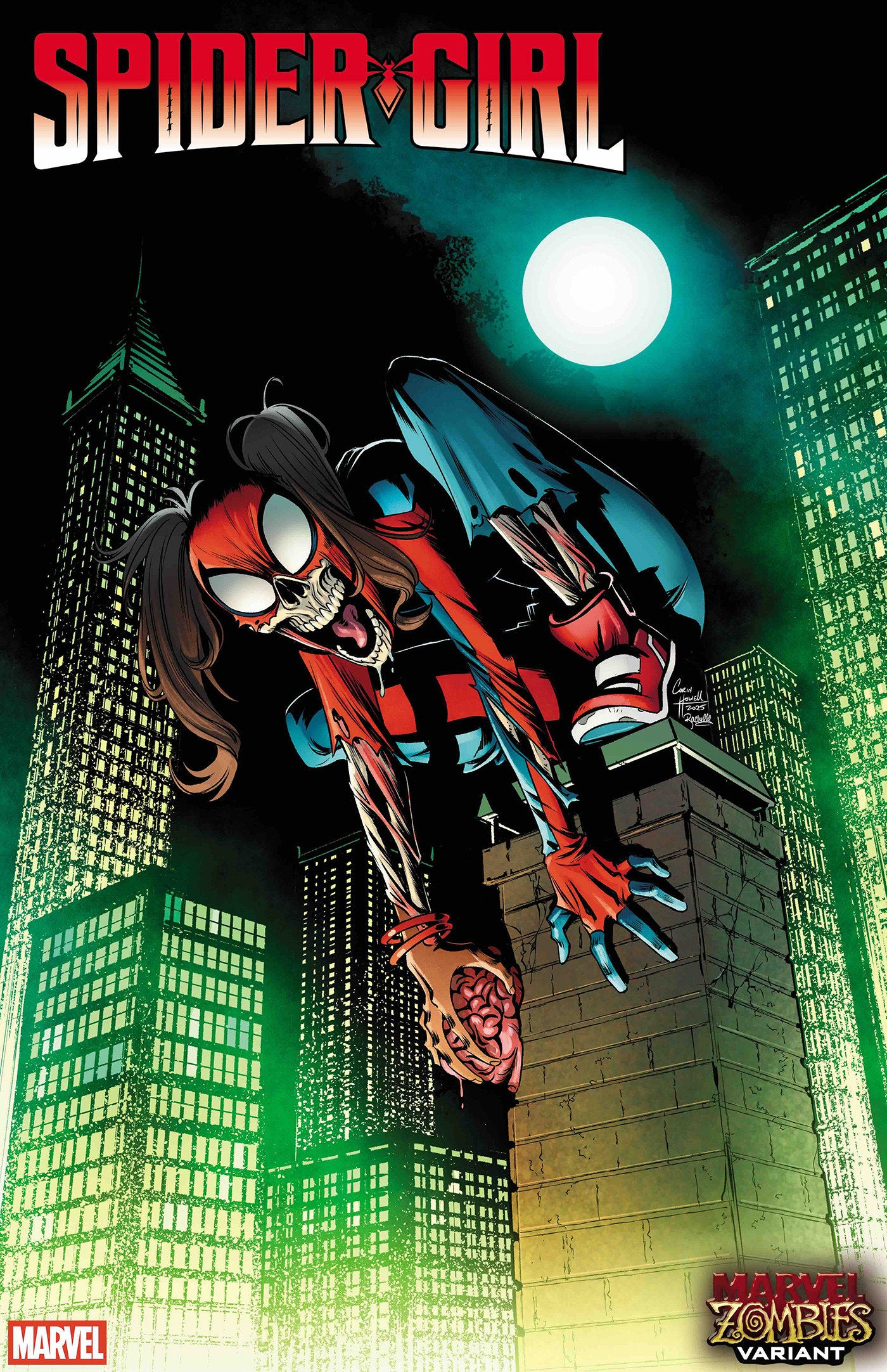 Spider Girl #5 Corin Howell Marvel Zombies Variant