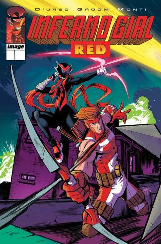 Inferno Girl Red Book Two #1 (Of 3) Cover D Daniel Bayliss Youngblood Team Up Variant