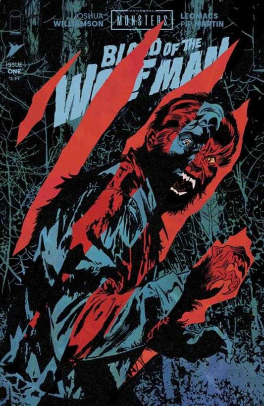 Universal Monsters Blood Of The Wolf Man #1 (Of 4) Cover I Michael Walsh Die Cut Foil Reveal Variant