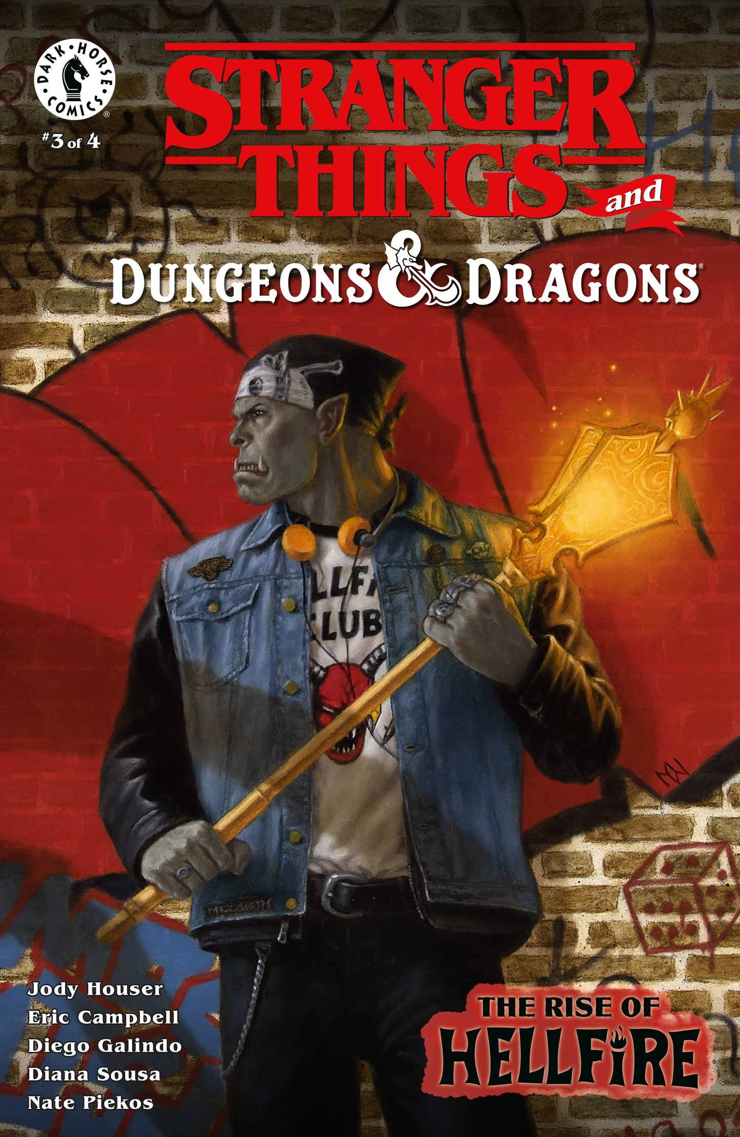 Stranger Things And Dungeons & Dragons: The Rise Of Hellfire #3 (Cover A) (Myles Wohl)