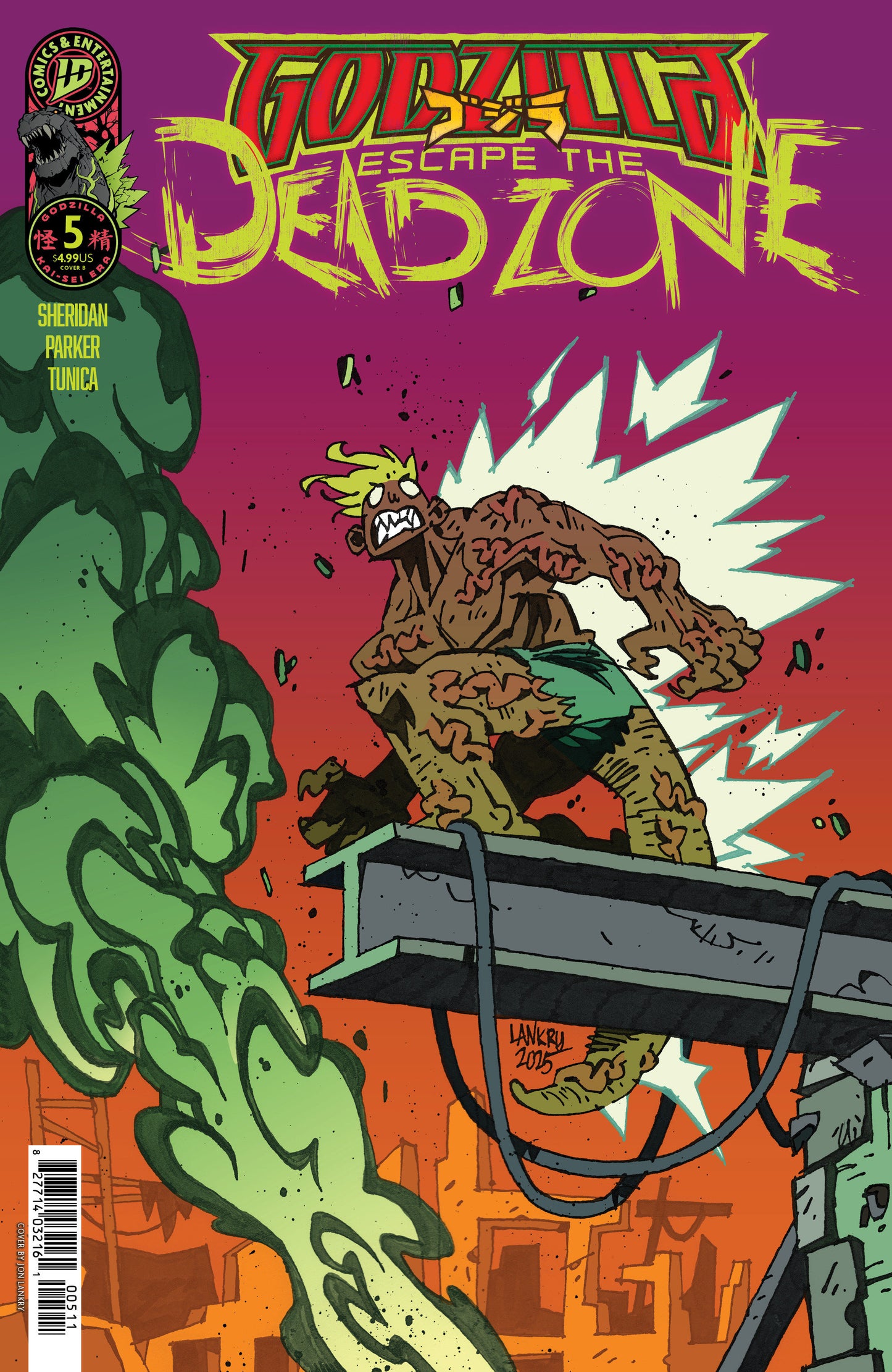 Godzilla: Escape The Deadzone [Kai Sei Era] #5 Variant B (Lankry)